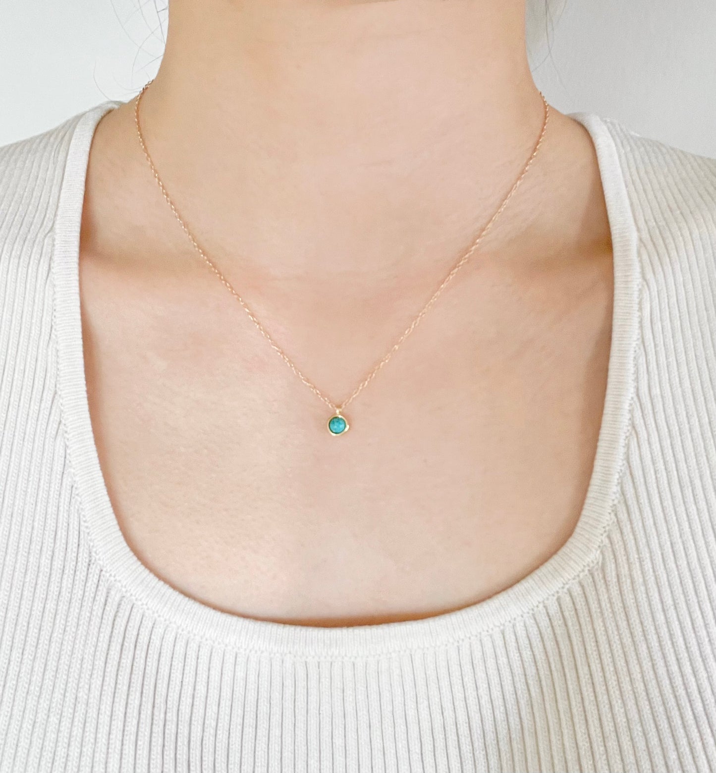 Dainty Turquoise Necklace