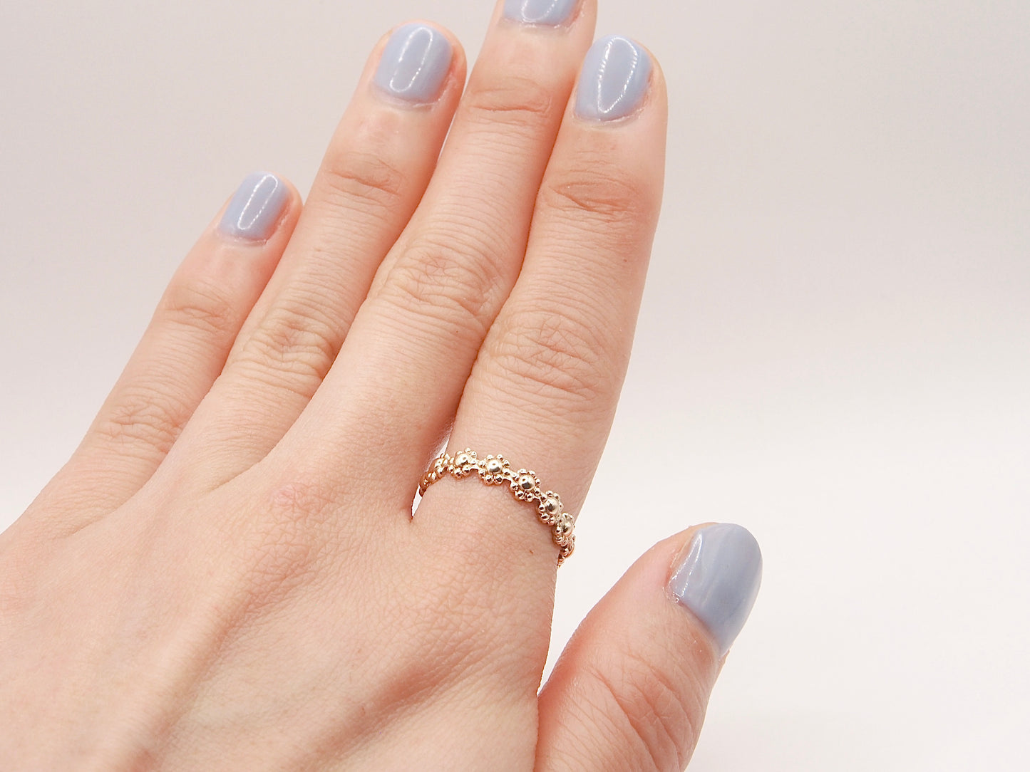 14K Gold Filled Flower Ring