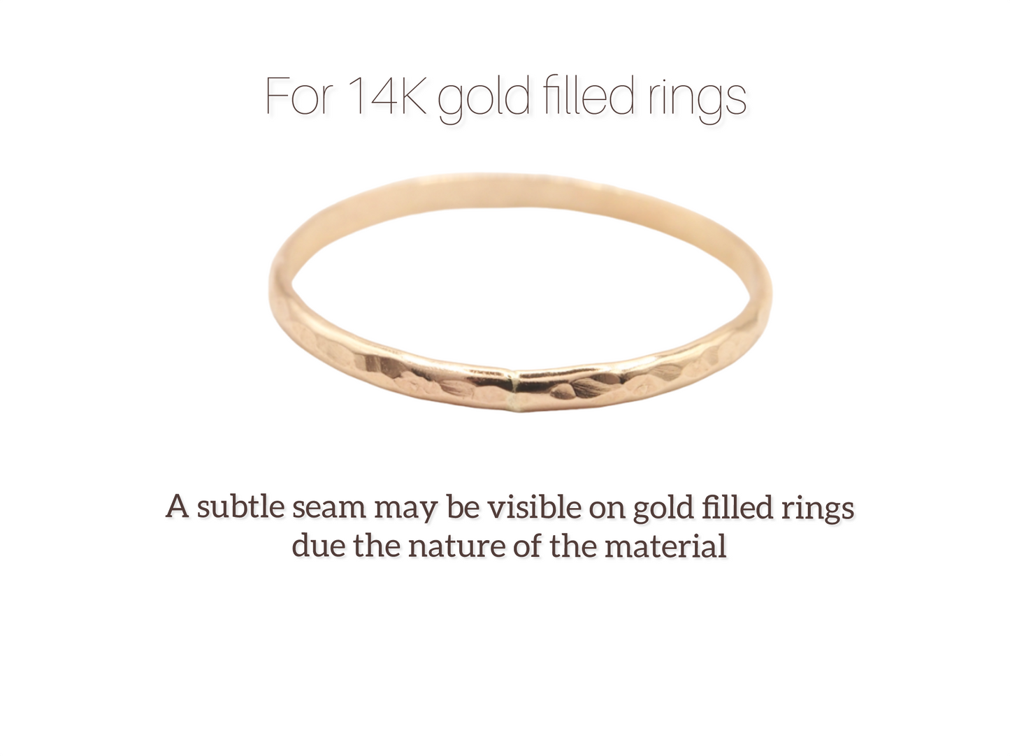 14K Gold Filled Flower Ring