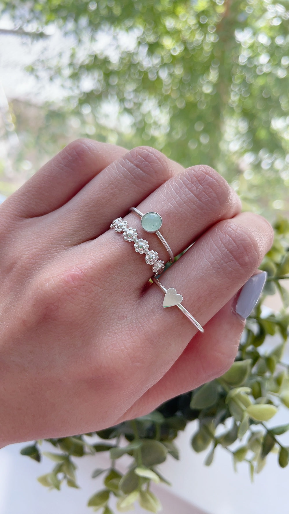 Sterling Silver Heart Ring