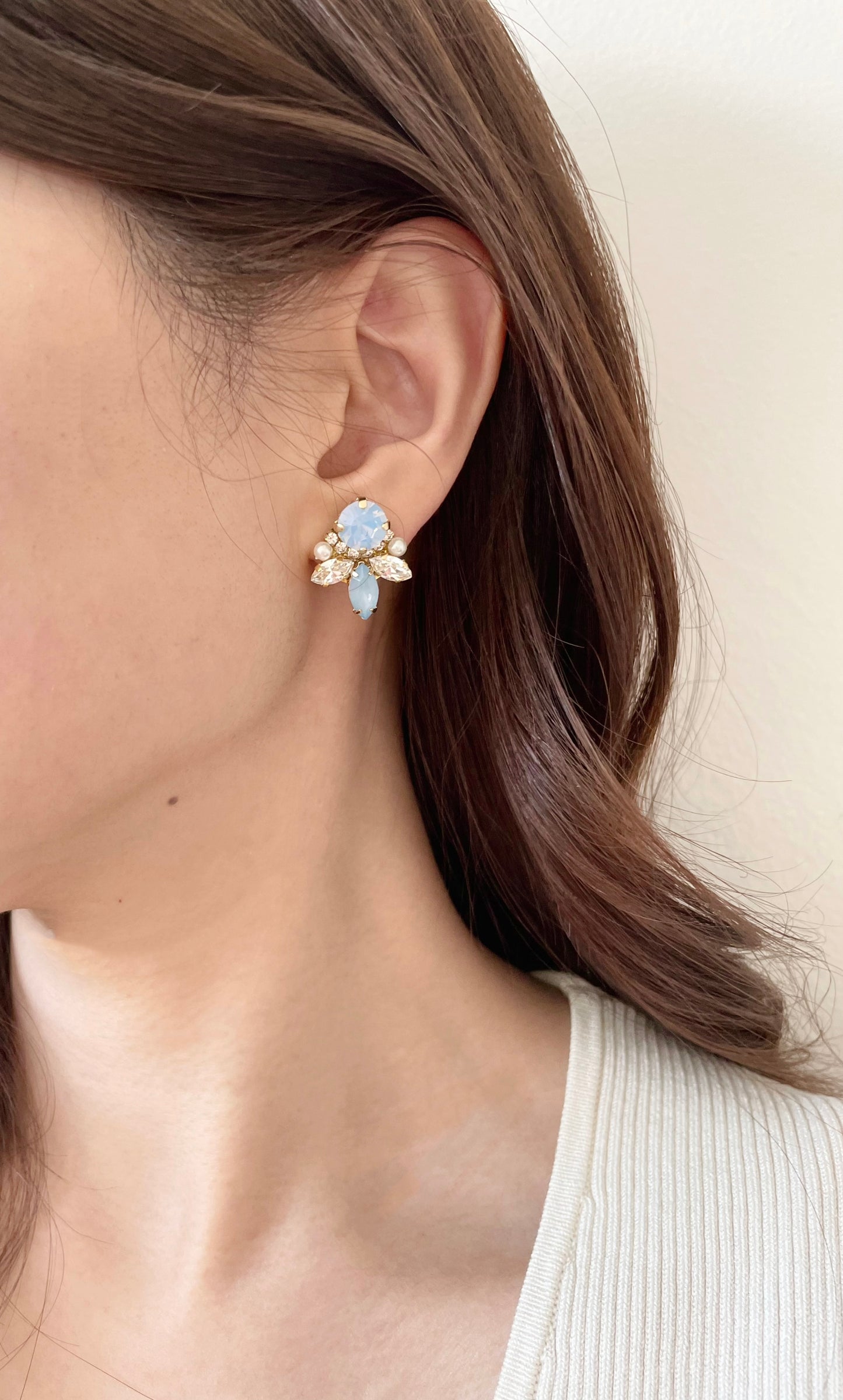 Vanessa Blue Opal Crystal Cluster
