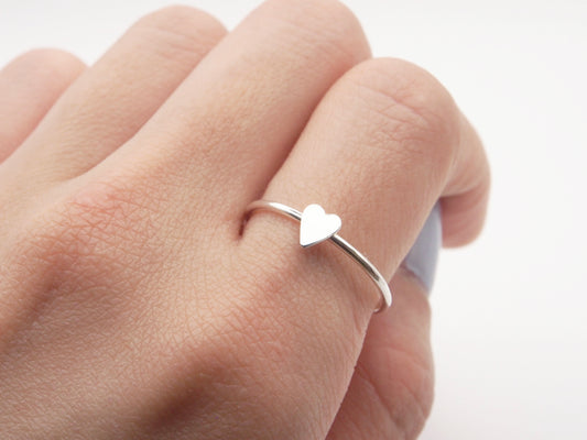 Sterling Silver Heart Ring