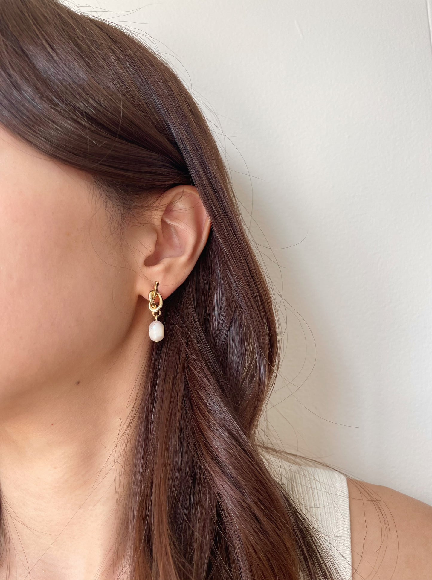 Florence Teardrop Freshwater Pearl Dangle