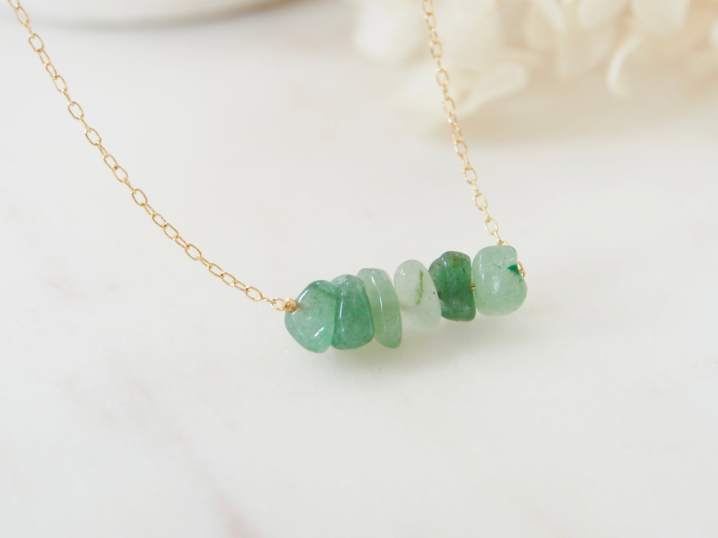 Green Jade stone Necklace