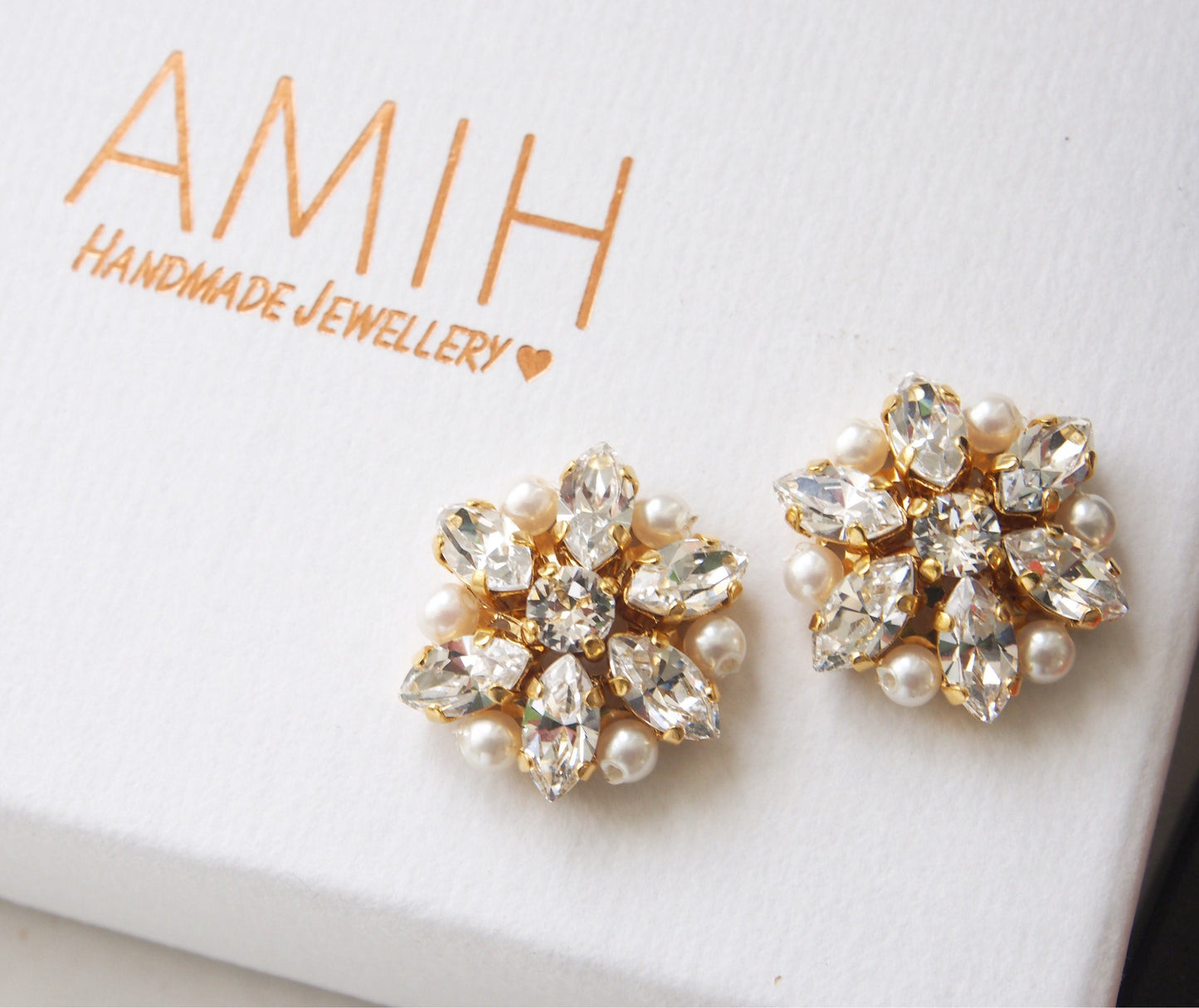 Britney Crystal Flower Cluster