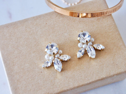 Taylor Crystal Bijou Earrings