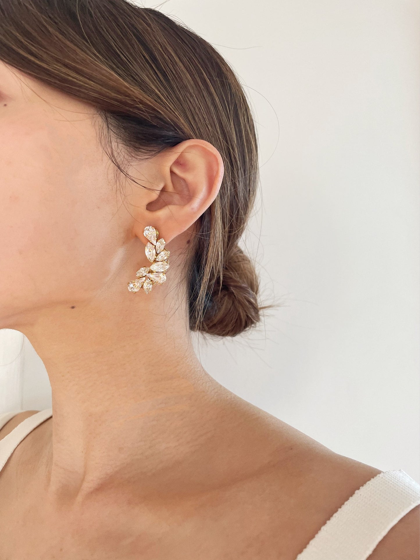 Caitlin Moon Cluster Earrings