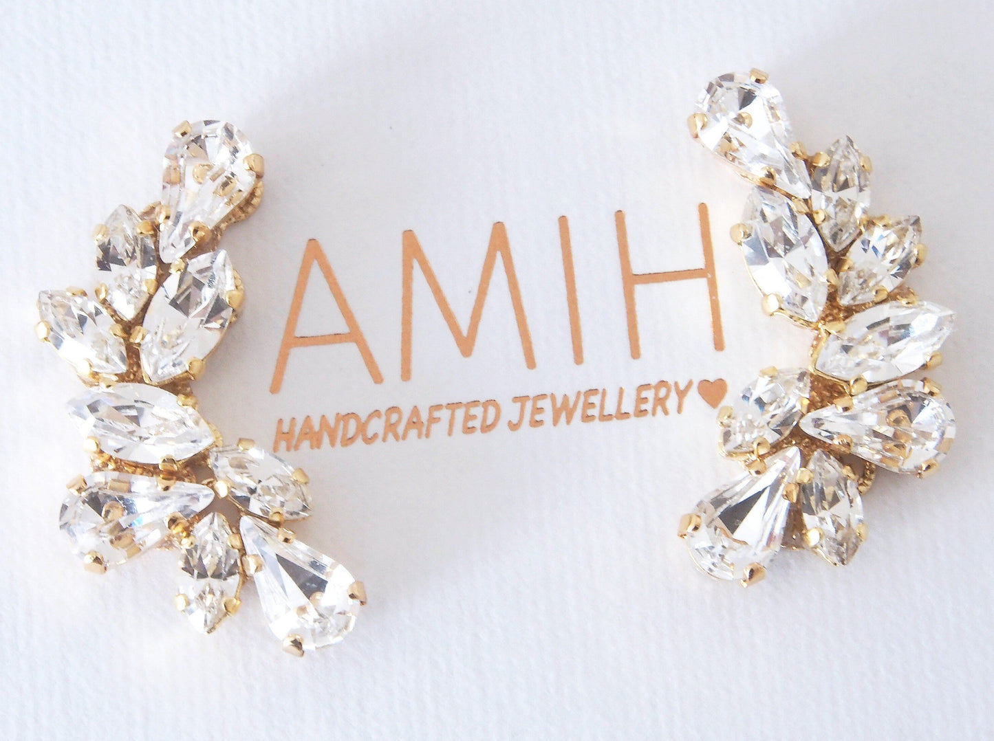 Caitlin Moon Cluster Earrings