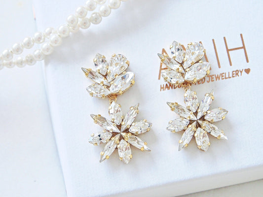 Lily Swarovski Dangle Earrings