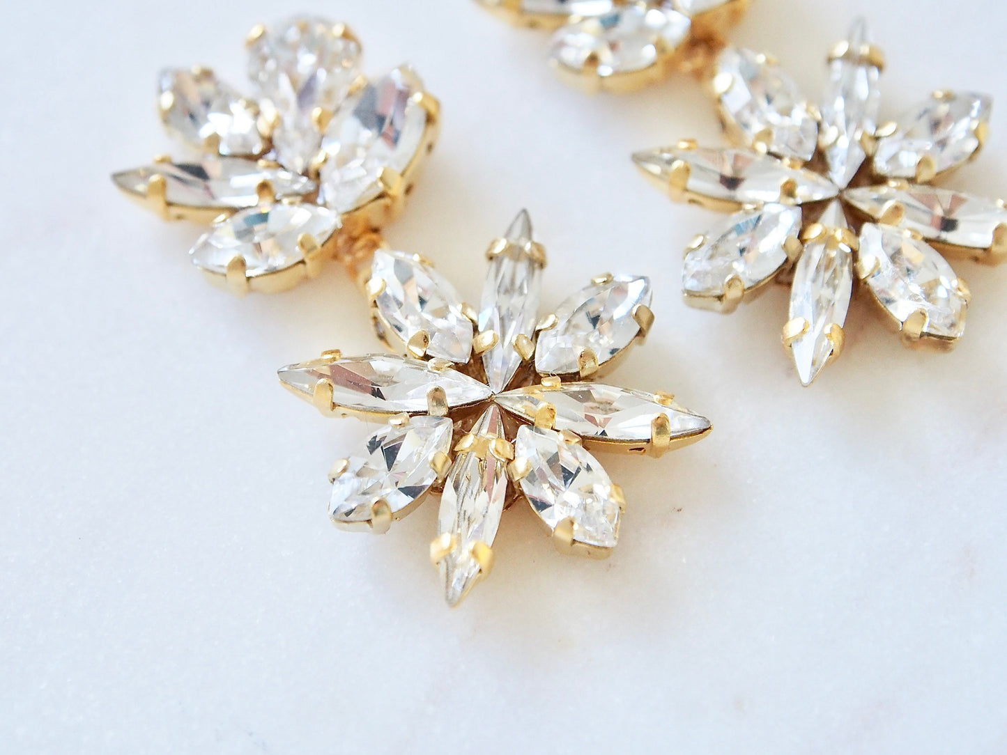 Lily Swarovski Dangle Earrings