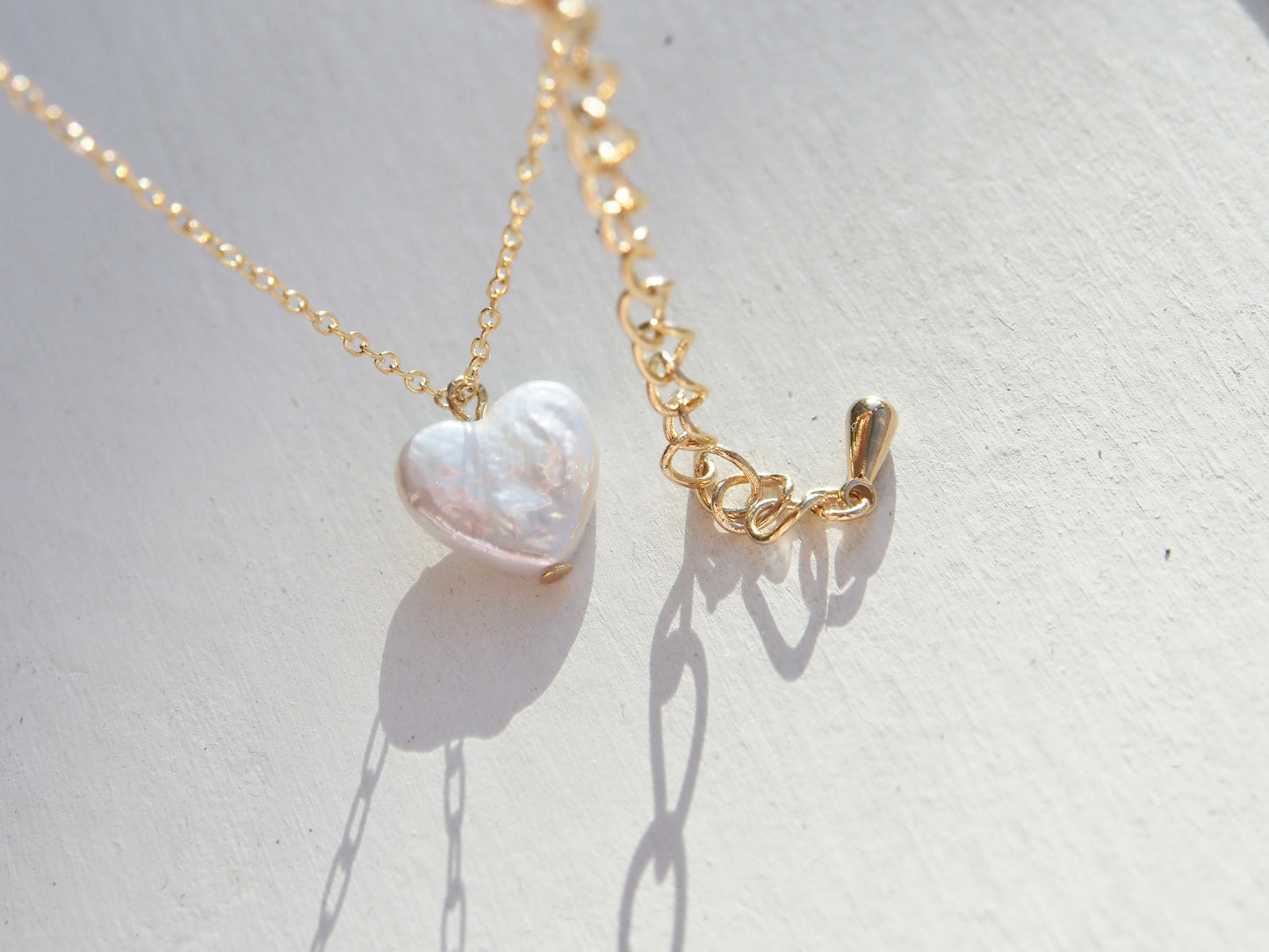 Heart Freshwater Pearl Necklace