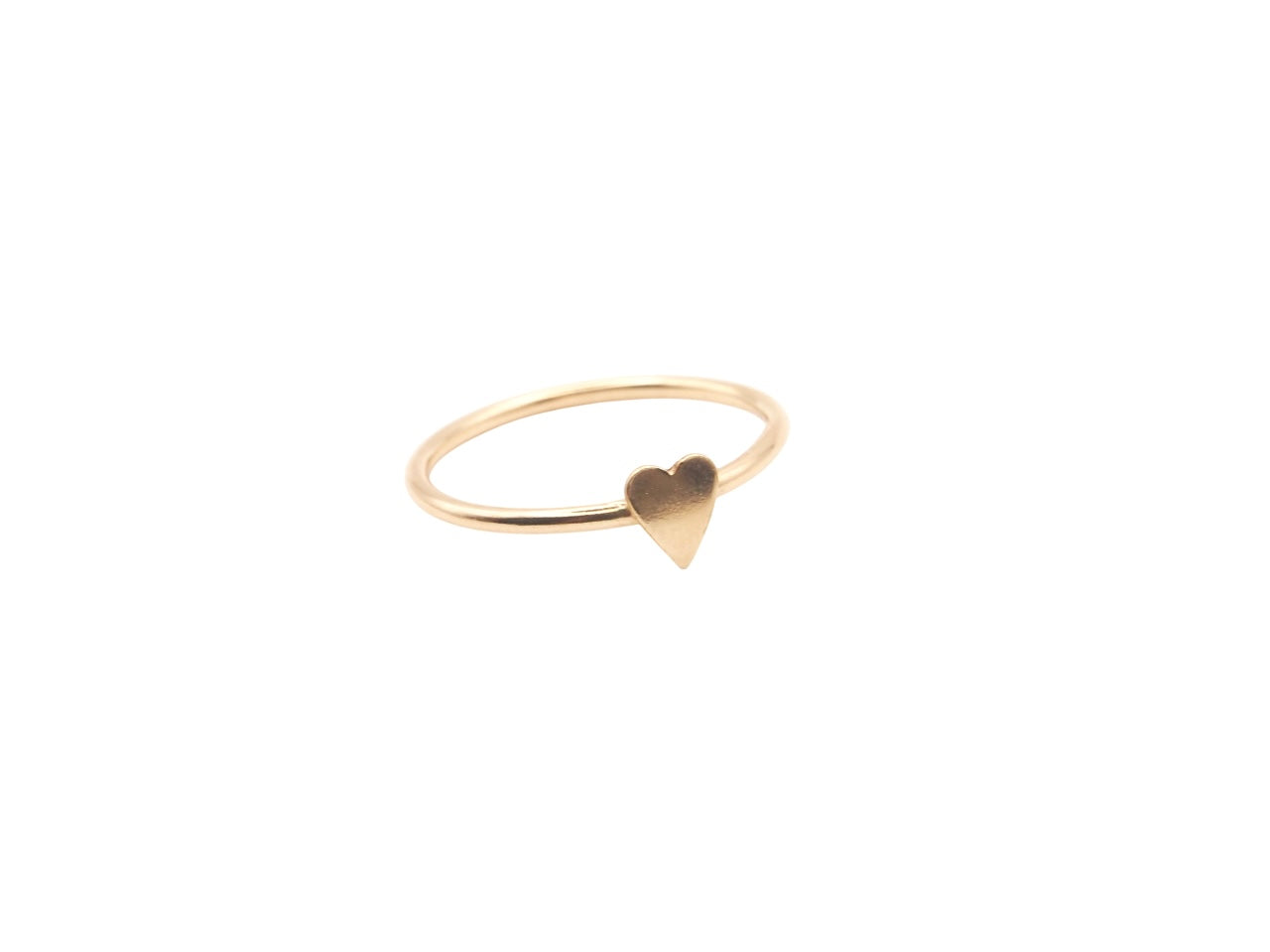 14K Gold Filled Heart Ring