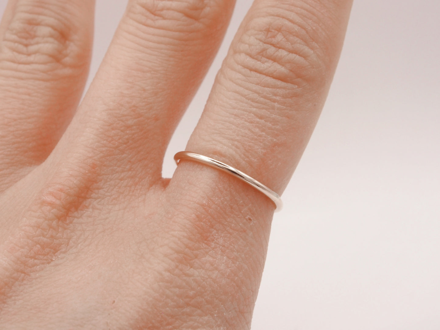 14K Gold Filled Smooth Stacking Ring