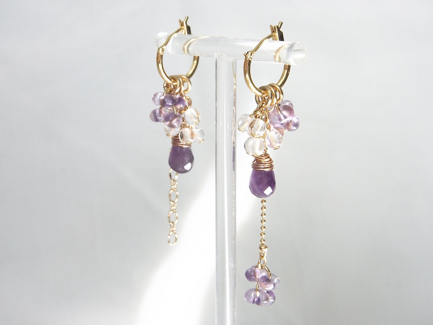 8 Ways Customizable Amethyst Chram Hoop