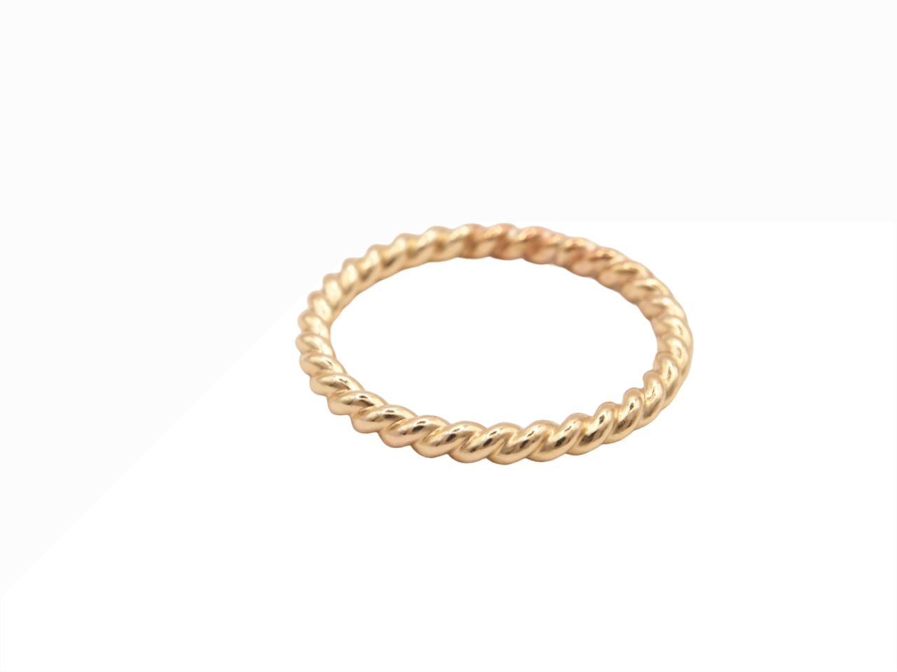 14K Gold Filled Twist Ring