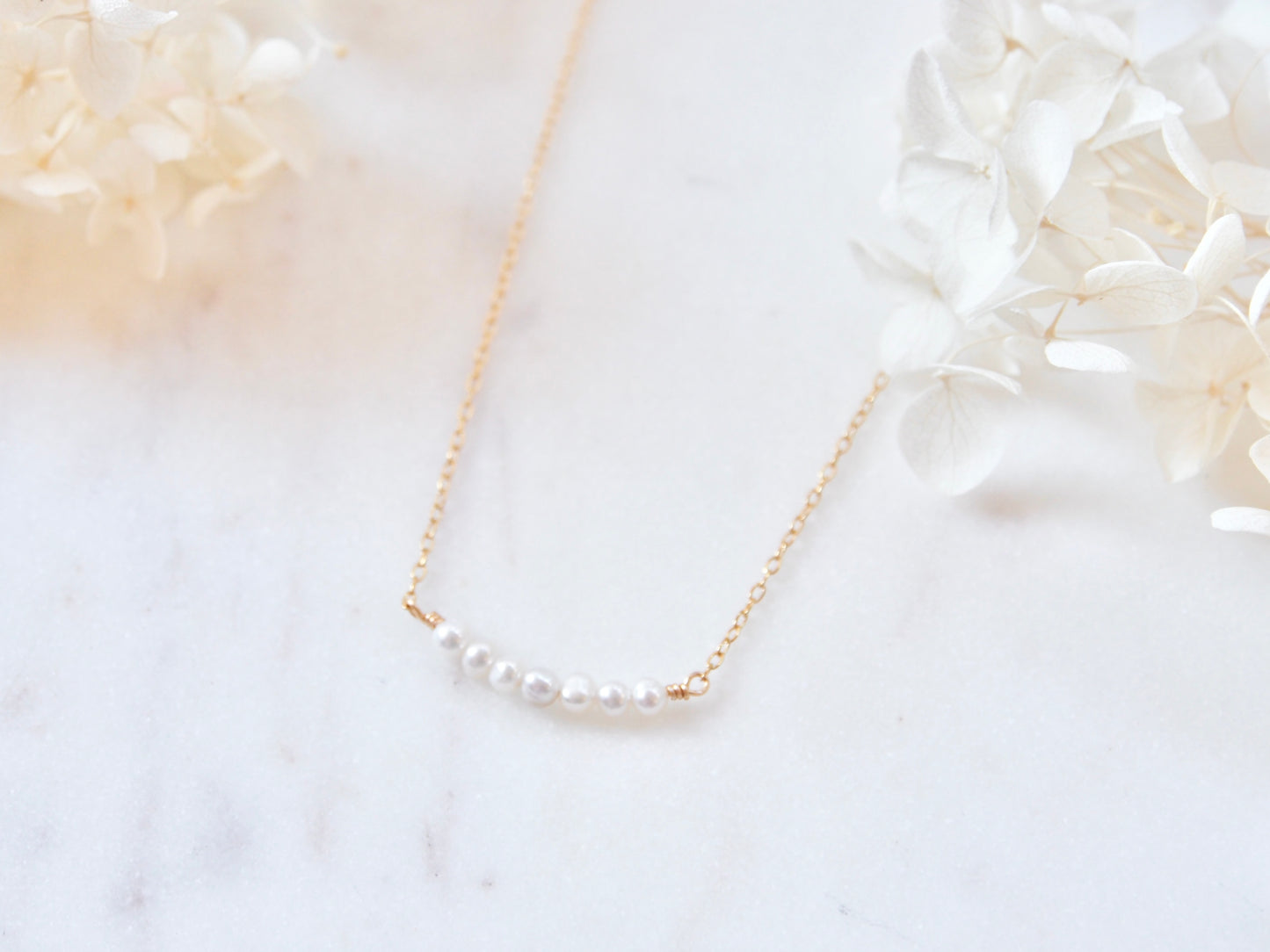 Freshwater Dainty Pearl Necklace