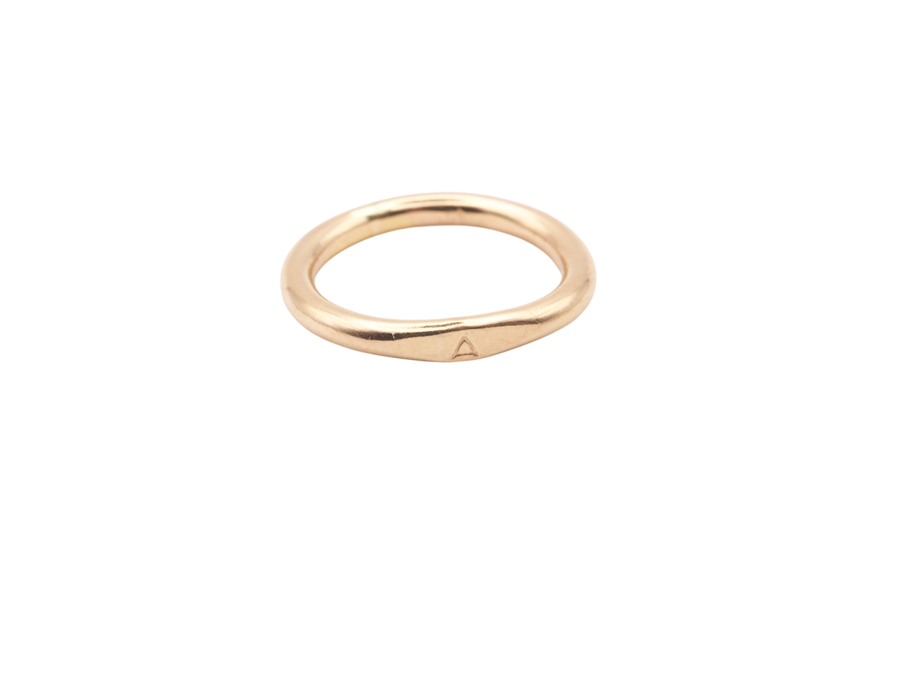 14K Gold Filled Initial Ring