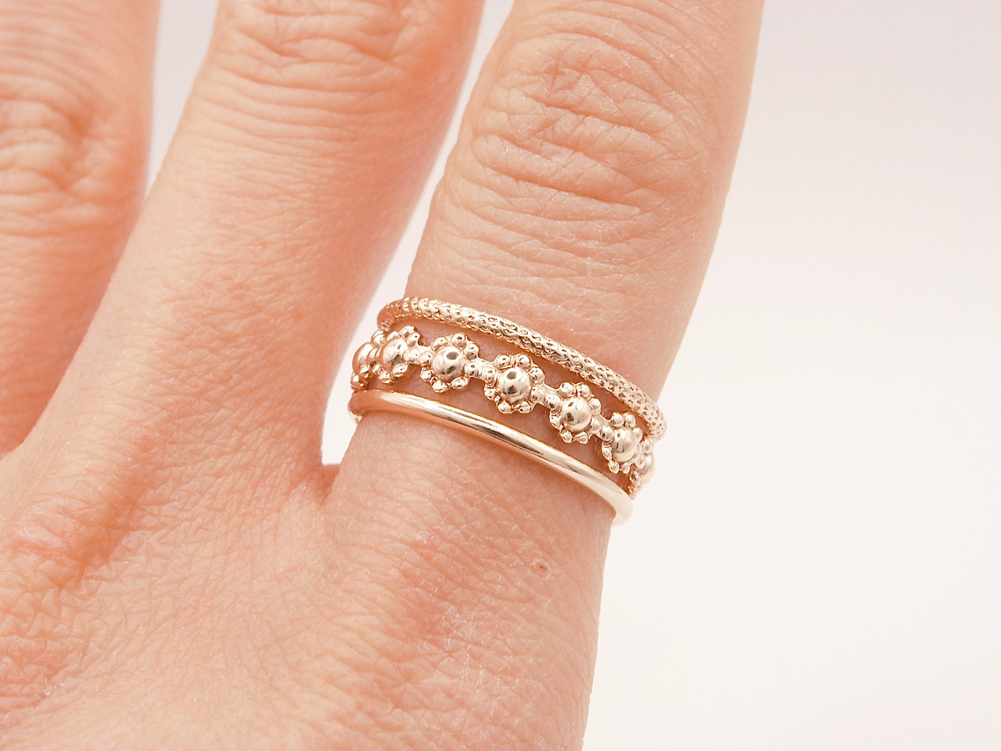 14K Gold Filled Smooth Stacking Ring