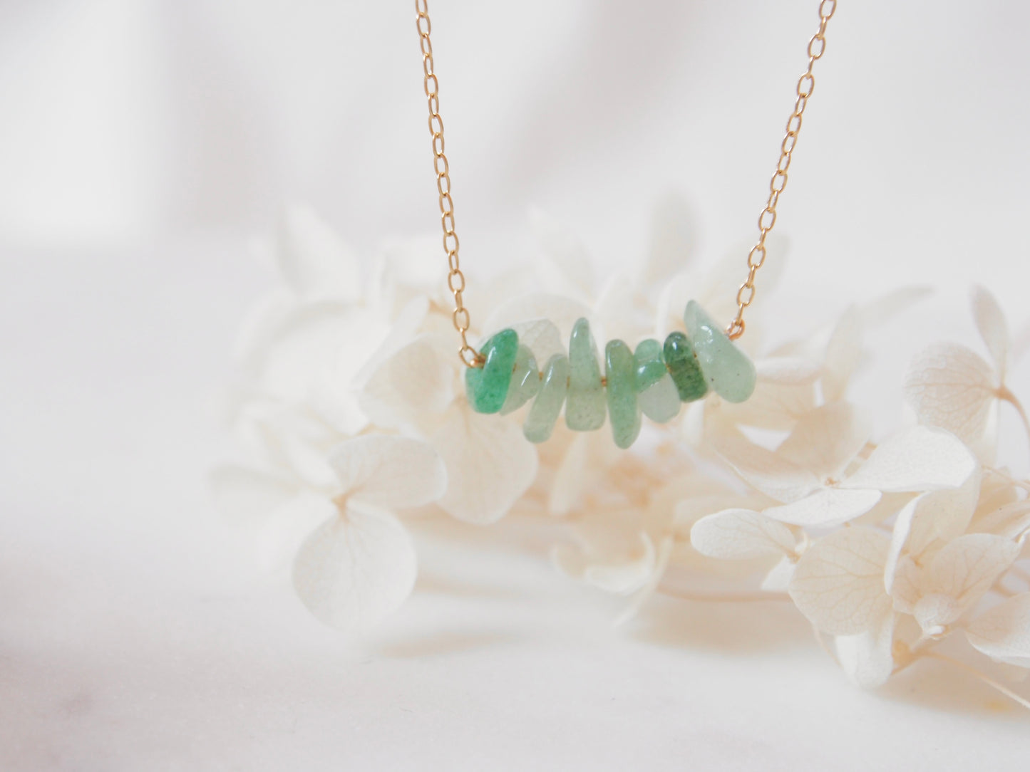 Green Jade stone Necklace