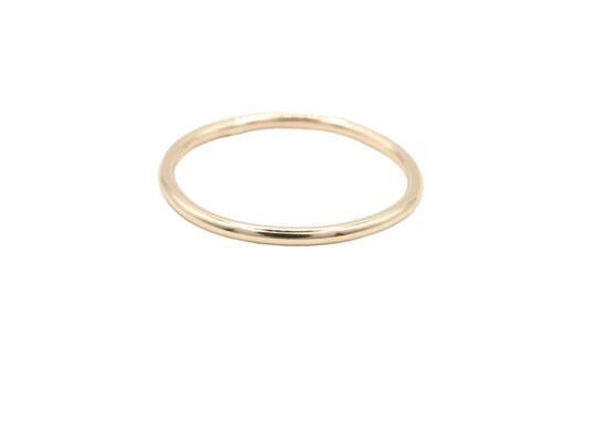 14K Gold Filled Smooth Stacking Ring