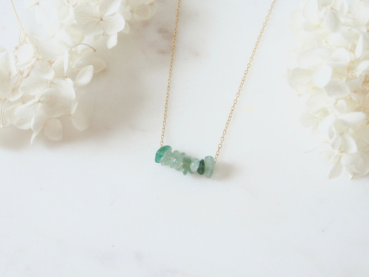 Green Jade stone Necklace