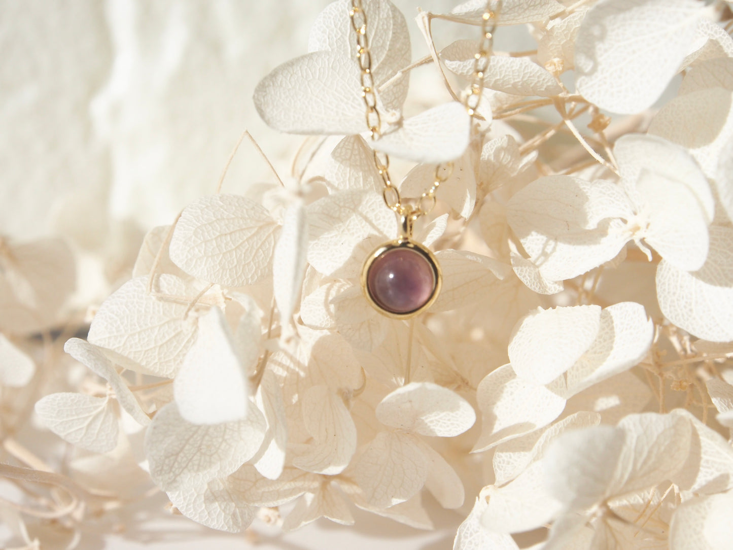 Dainty Amethyst Necklace
