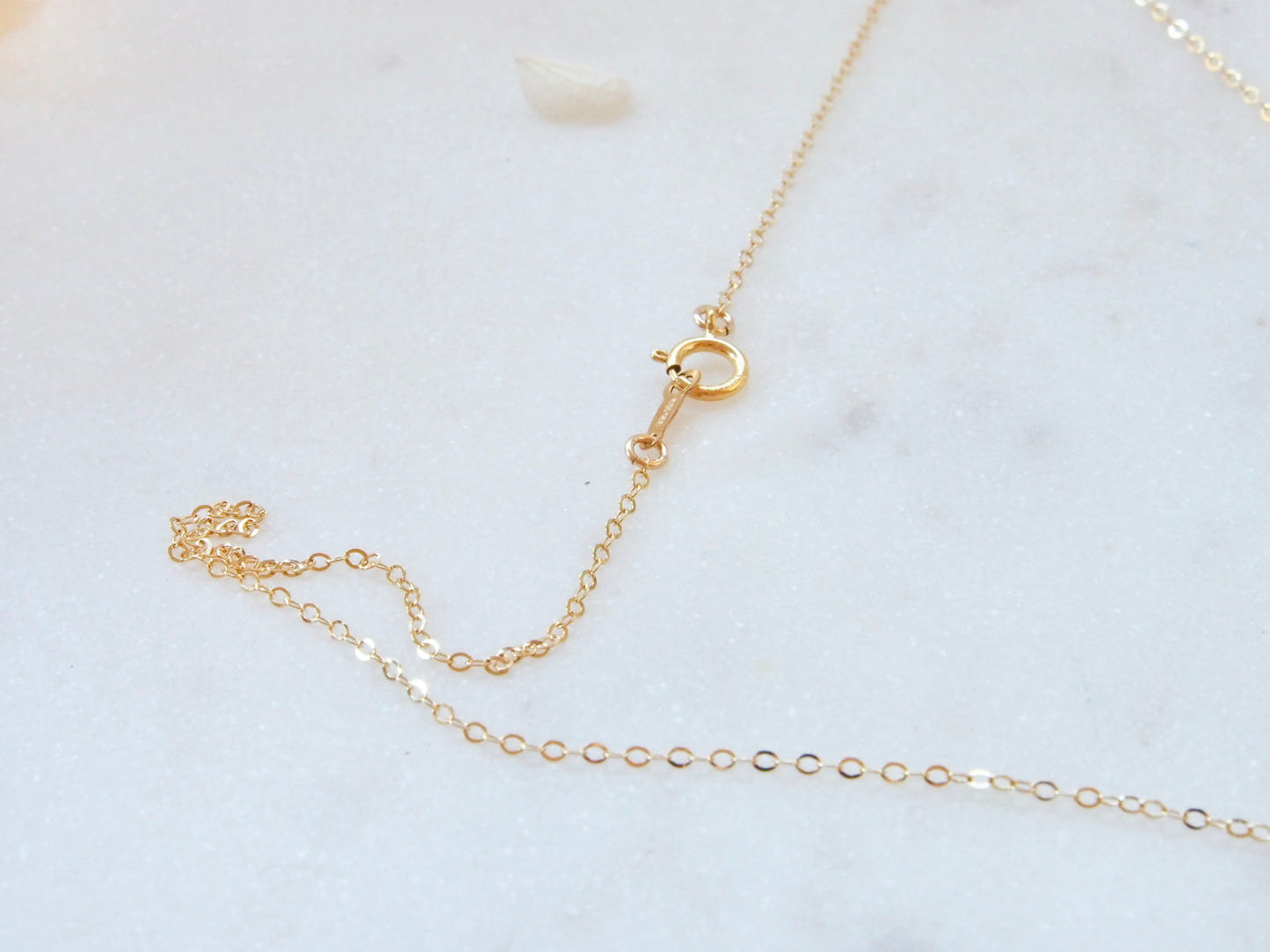 14K Gold Filled Tree Charm Necklace