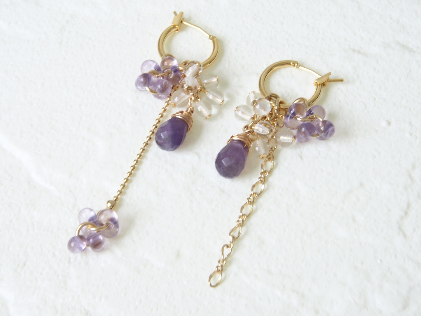 8 Ways Customizable Amethyst Chram Hoop